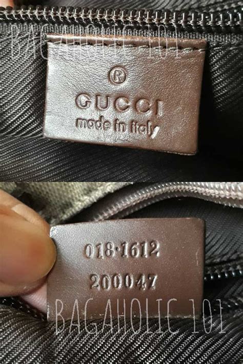 etichette gucci false|Gucci bag authenticity check.